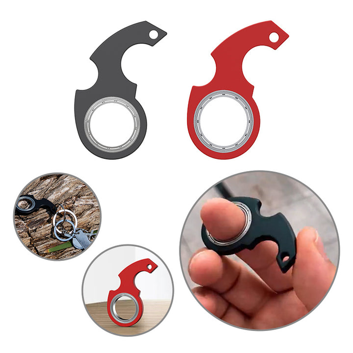 Creative Fidget Spinner Schlüsselanhänger – Anti-Stress Spielzeug & Flaschenöffner in einem!